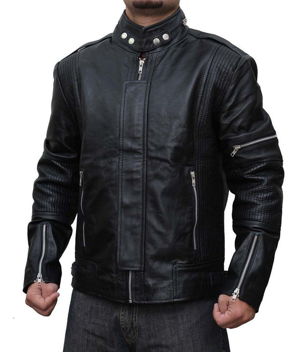 Daft Punk Black Stylish Leather Jacket For Men