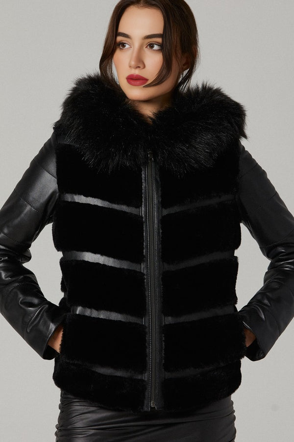 Black Loretta Jacket for Women