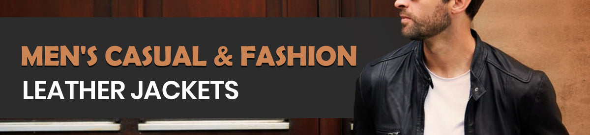 Men's Casual & Fashion Leather Jackets