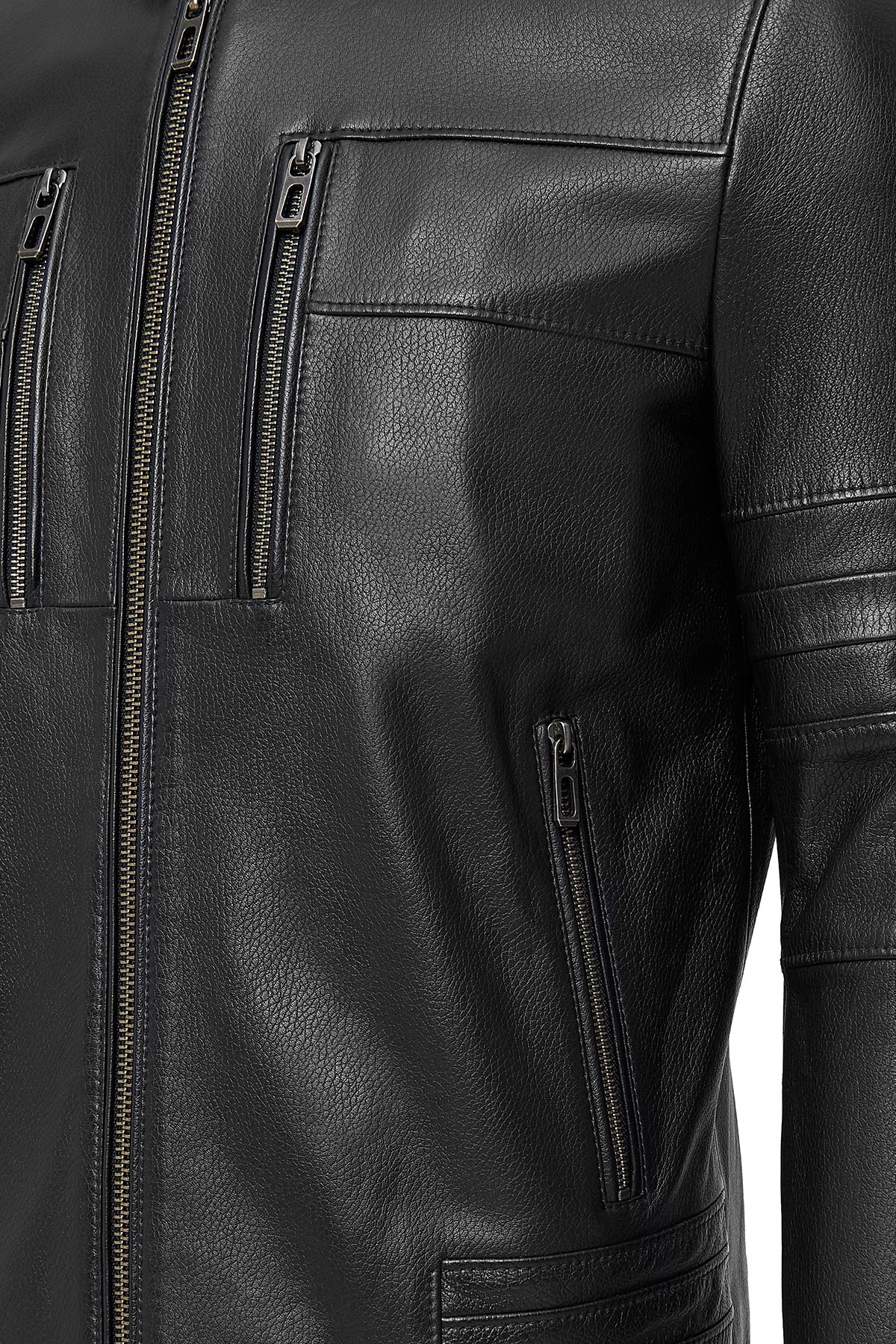 Howard Black Men's Leather Jacket