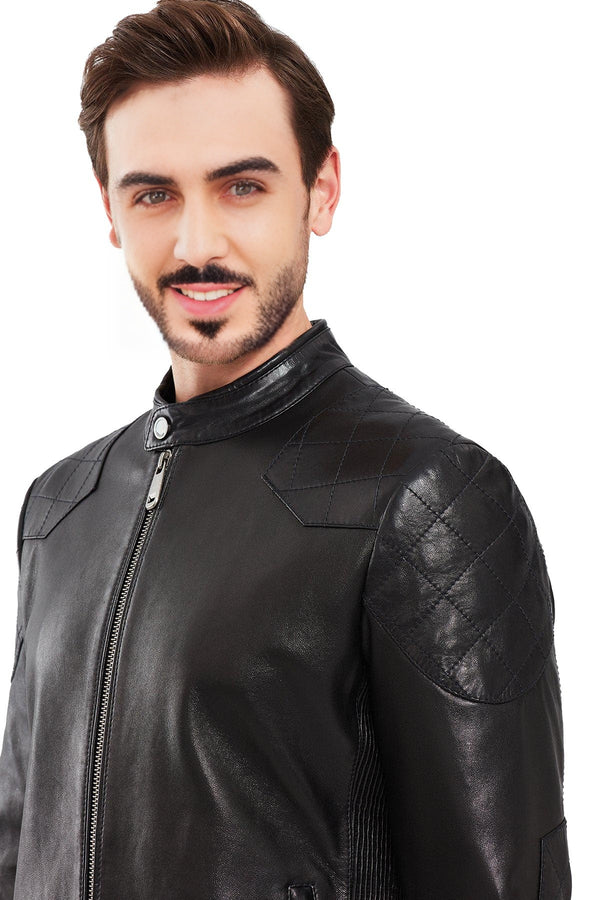 Matheo Real Leather Jacket For Men