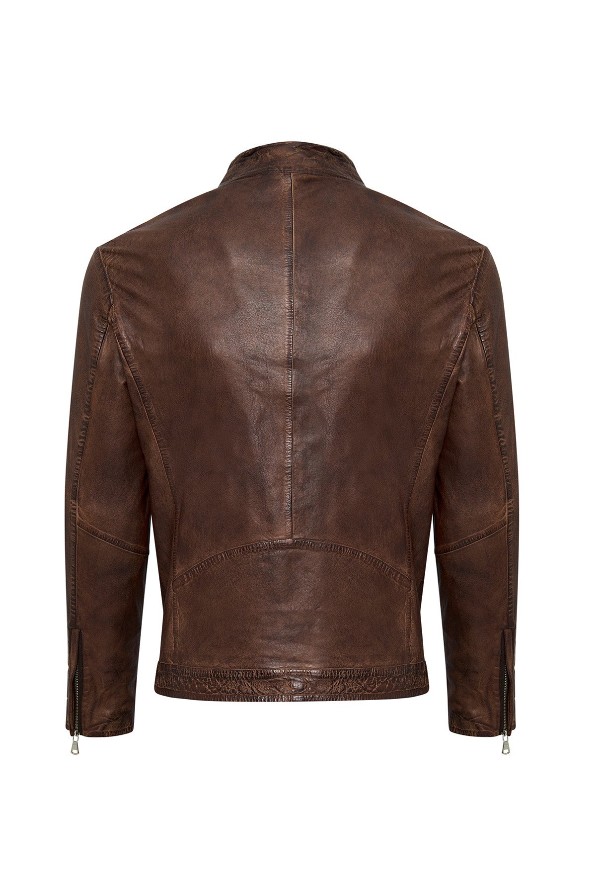 Immobile Sport Men’s Brown Leather Jacket