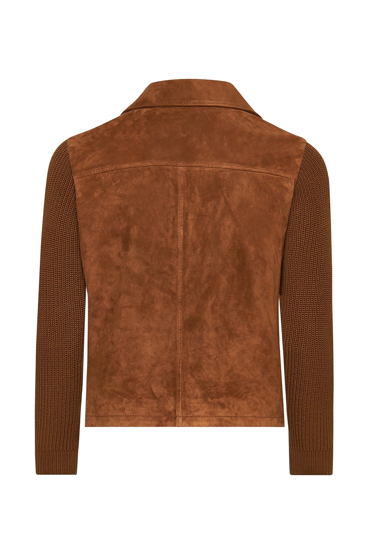 Marcus Brown Men's Suede Leather Jacket