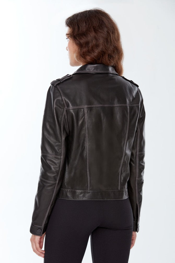Black Benefit Jacket For Women