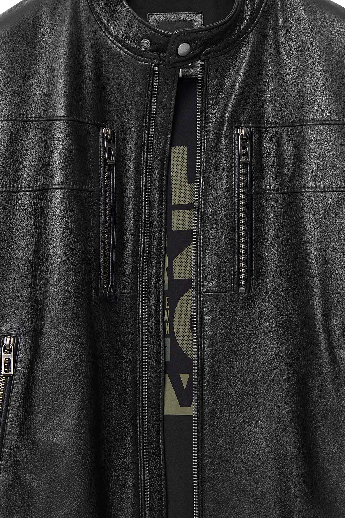 Howard Black Men's Leather Jacket