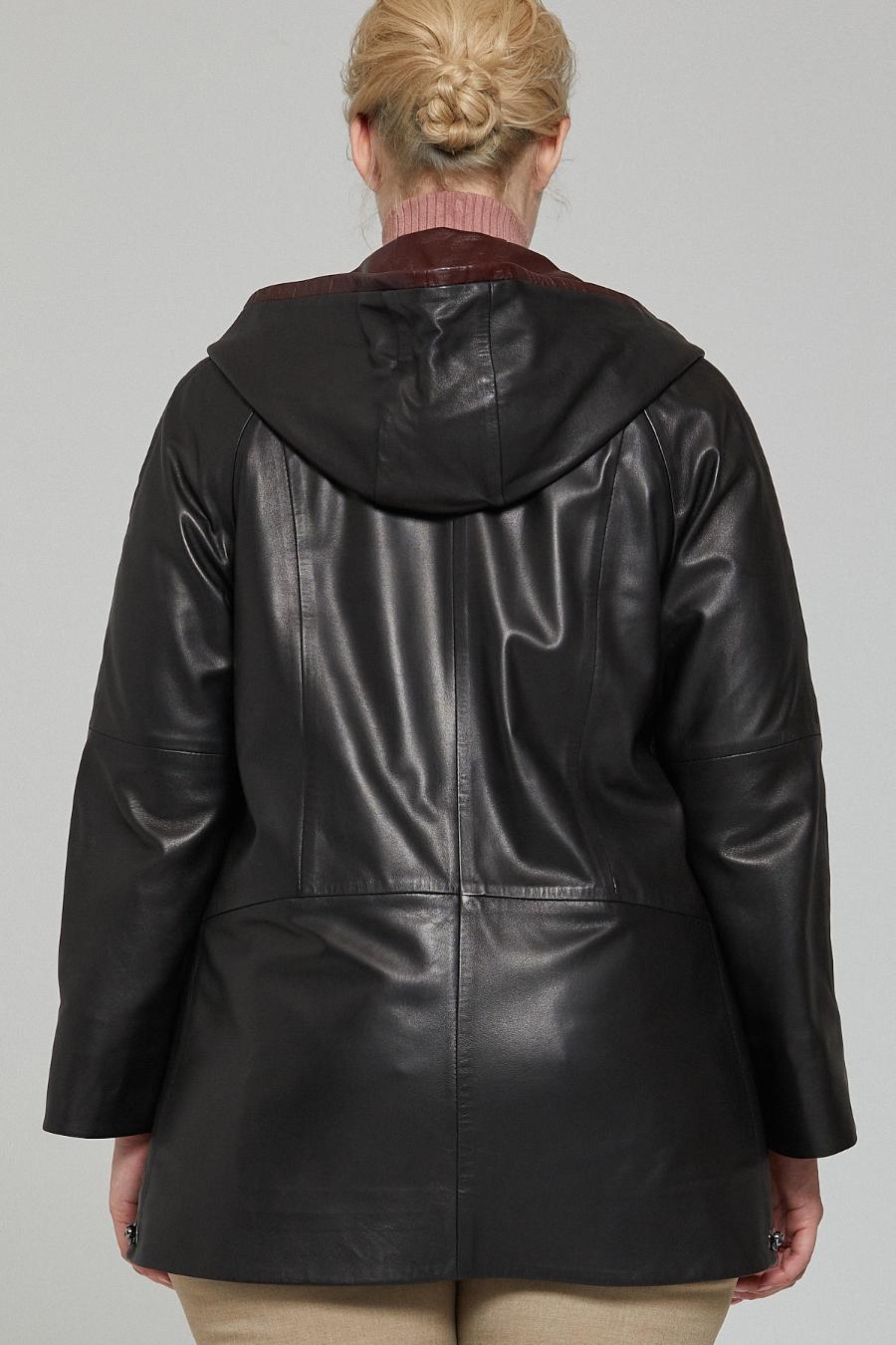 Black Long Leather Jacket For Women