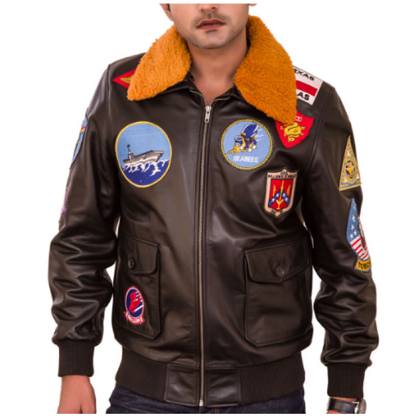 Army Grade Classic G1 Idris Leather Jacket For Men