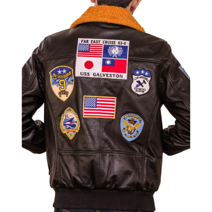 Army Grade Classic G1 Idris Leather Jacket For Men