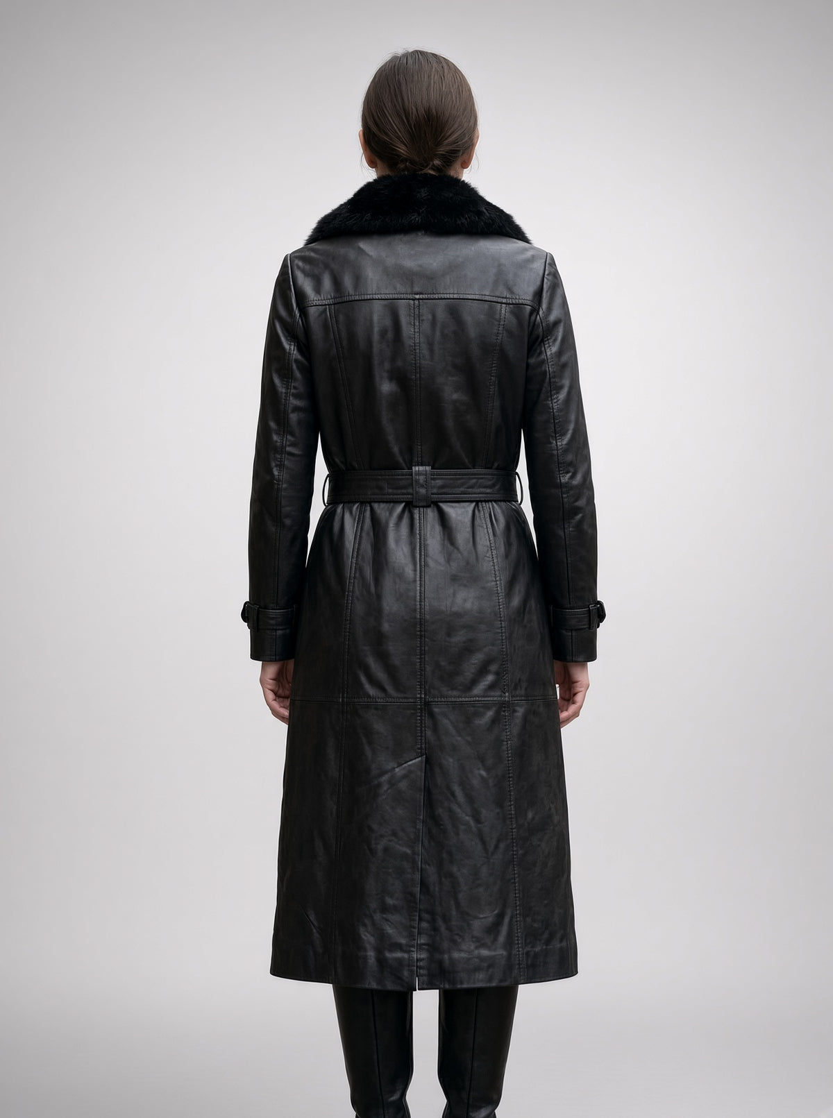 Alicia Double Breasted Plus Size Coat For Women