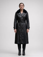 Alicia Double Breasted Plus Size Coat For Women