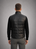 Anthony Vest Real Black Jacket For Men