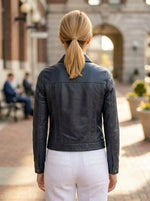 Black Kiss Jacket For Women