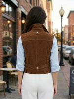 Brown Rio Vest For Women's
