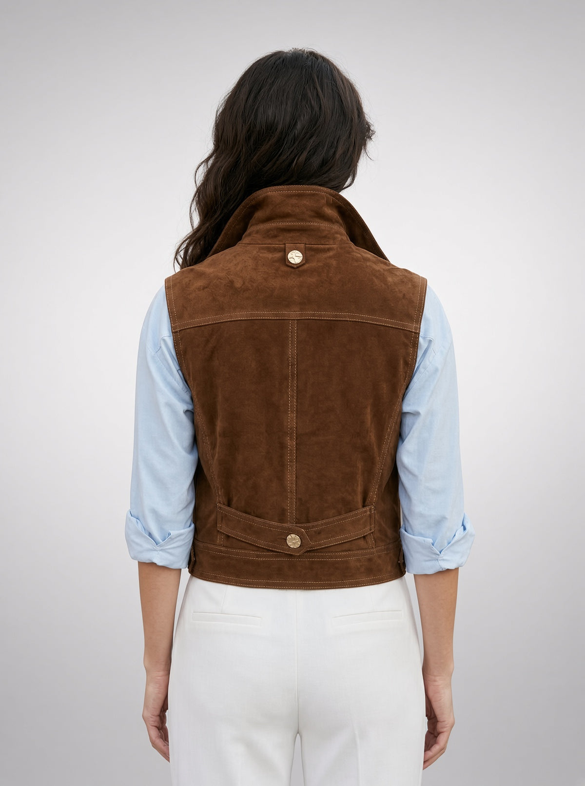 Brown Rio Vest For Women's