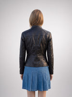 Camillie Good Outfit Black Leather Jacket For Women
