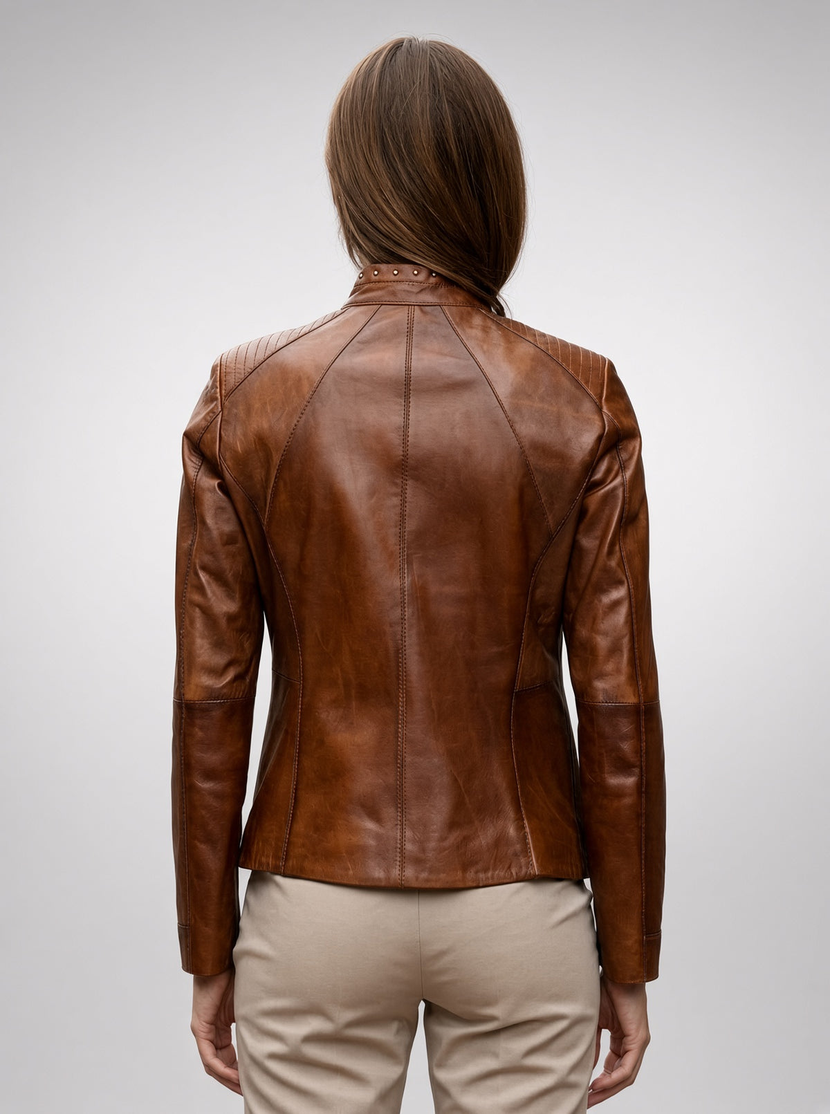 Debra Brown Women Leather Jacket