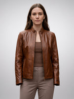 Debra Brown Women Leather Jacket