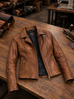 Elizabeth Brown Stylish Leather jacket For Women