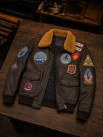 Francisco Dark Brown Leather Jacket For Men