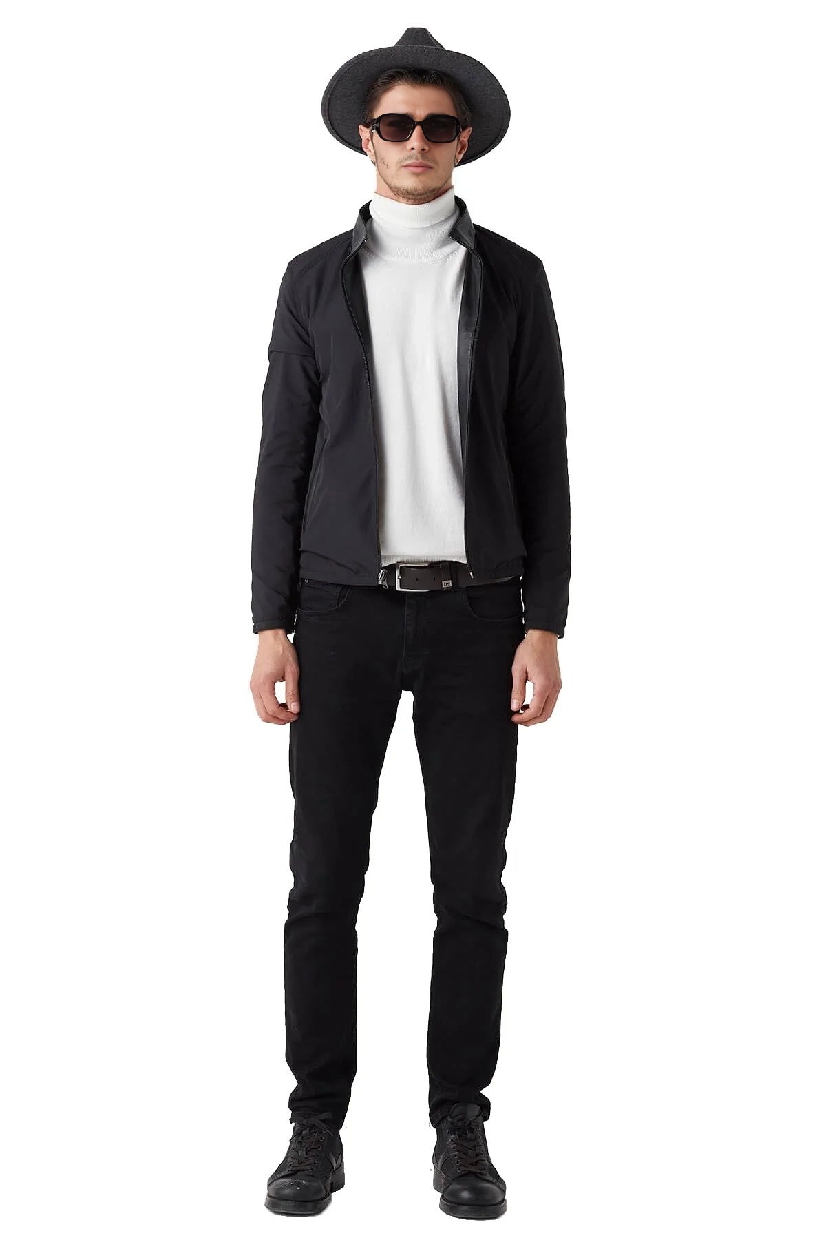 Patrick Slim Fit Leather Jacket For Men