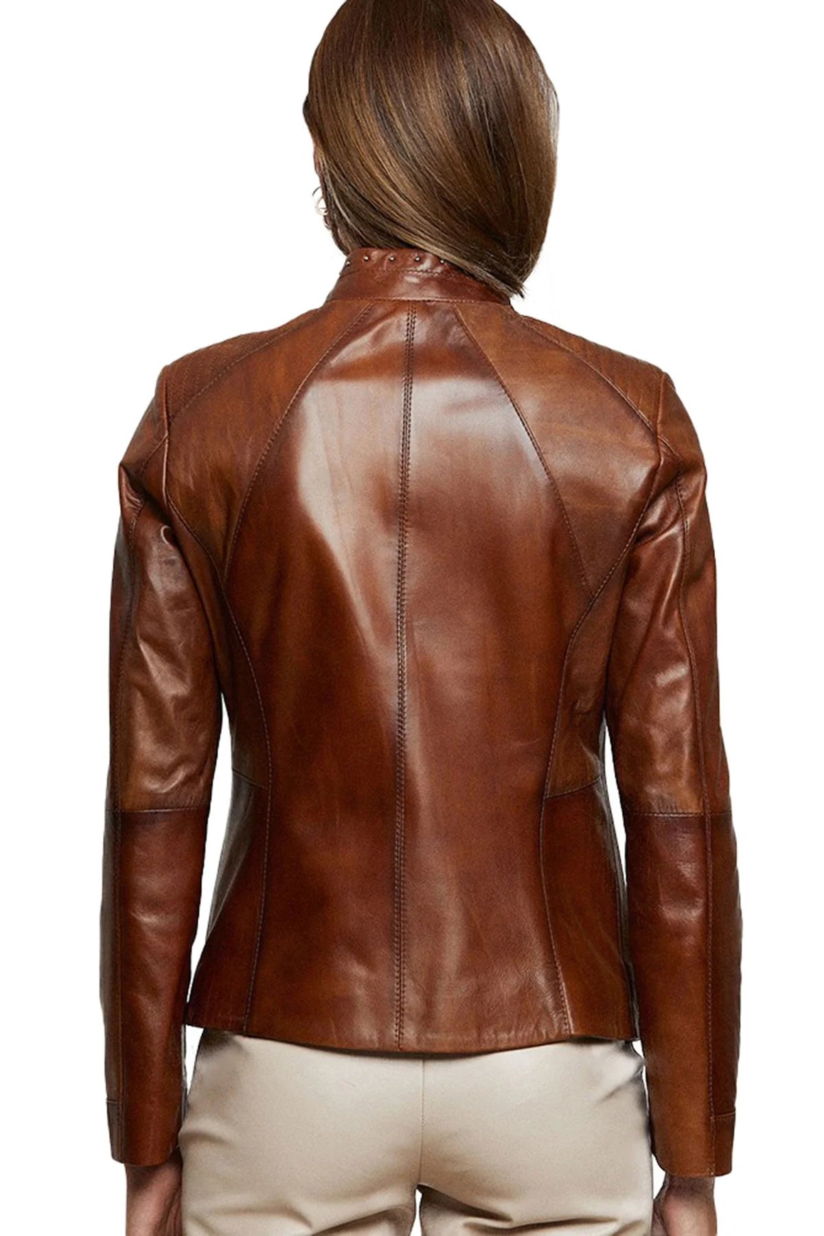 Debra Brown Women Leather Jacket