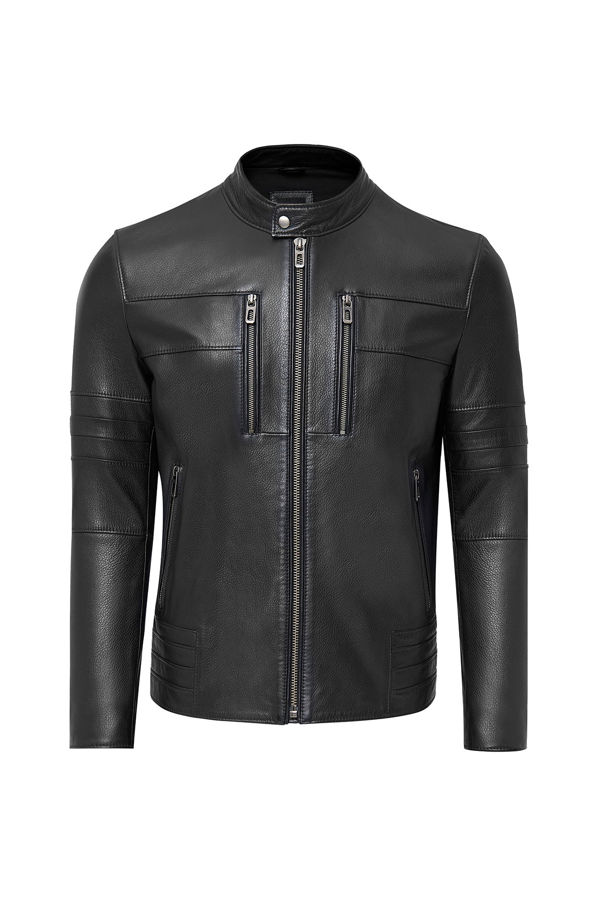 Howard Black Men's Leather Jacket