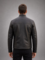 Howard Black Men's Leather Jacket