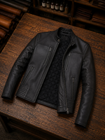 Howard Black Men's Leather Jacket