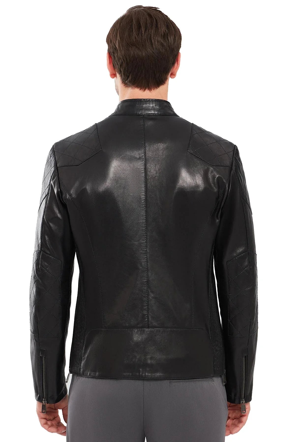 Matheo Real Leather Jacket For Men