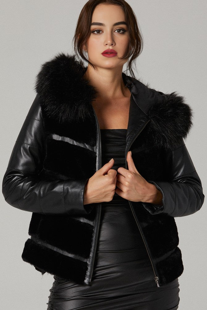 Black Loretta Jacket for Women