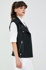Black Cuba Vest For Woman