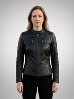 Lucy Stylish Biker Jacket For Women