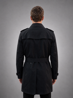 Lynx Black Cotton Jacket For Men