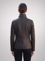 Maria Black Stylish Leather Jacket For Women
