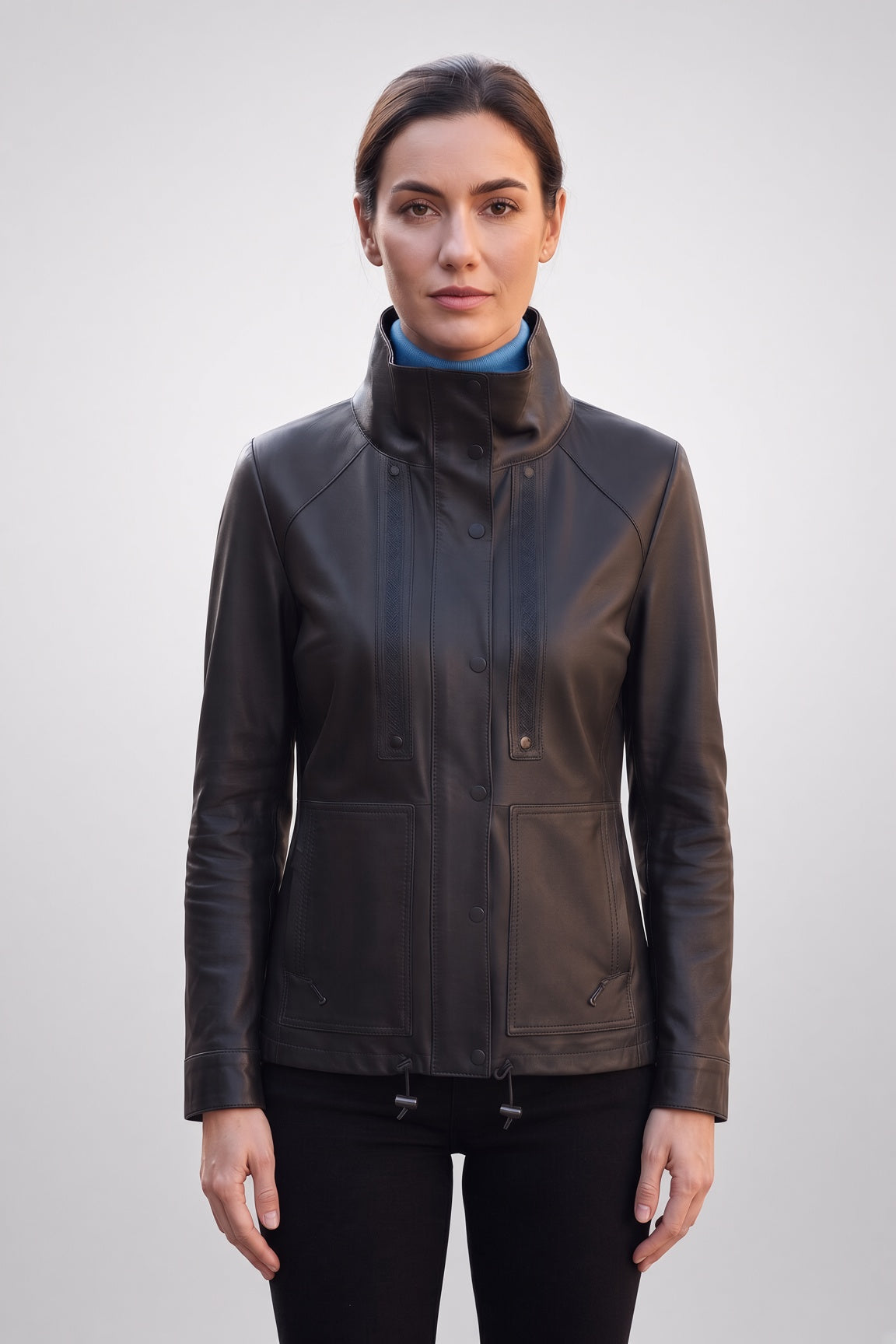 Maria Black Stylish Leather Jacket For Women