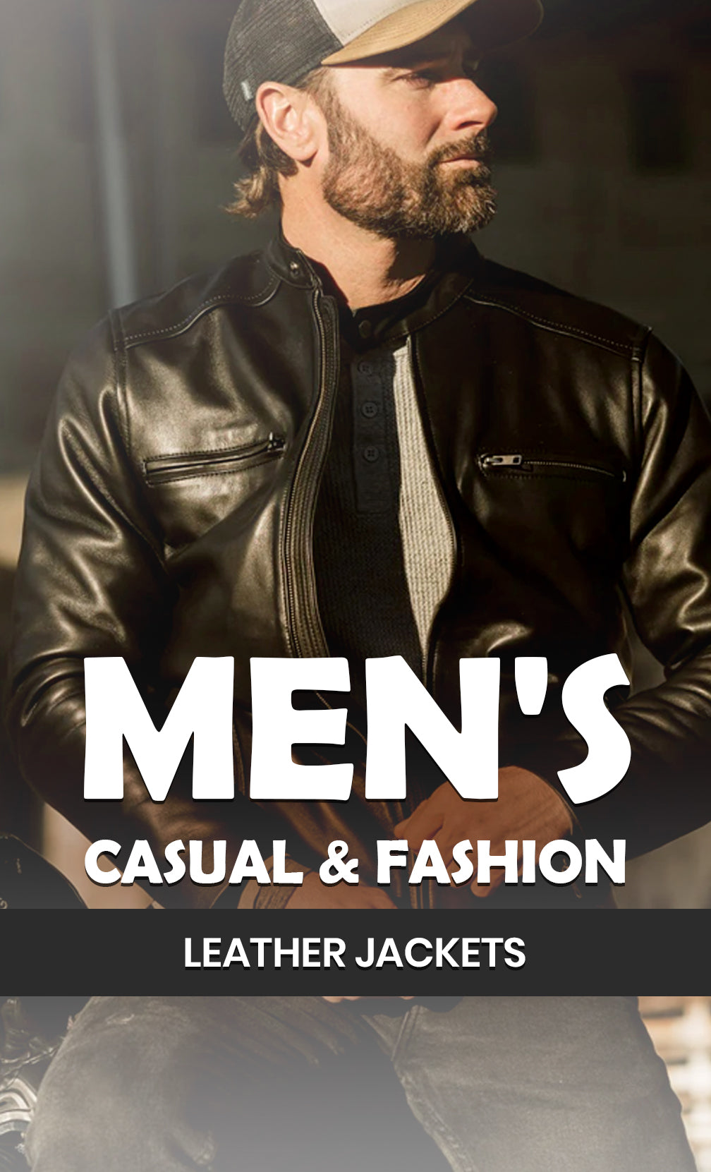 Men's Casual & Fashion Leather Jackets