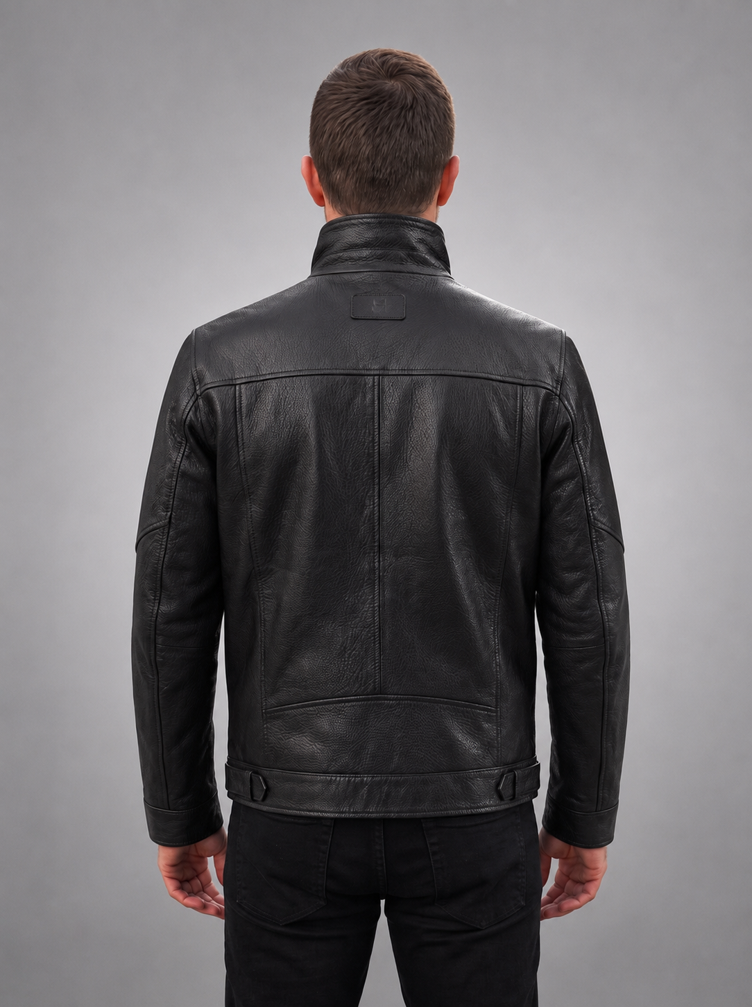 Noir Edge Leather Jacket