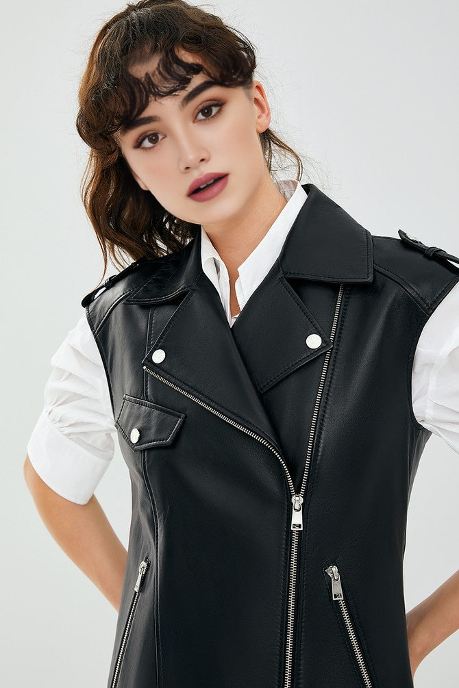 Black Cuba Vest For Woman