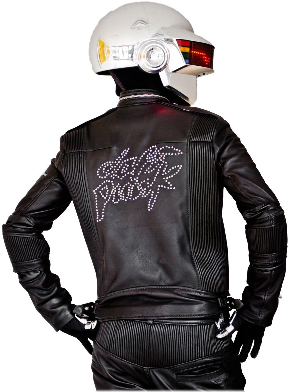 Daft Punk Black Stylish Leather Jacket For Men