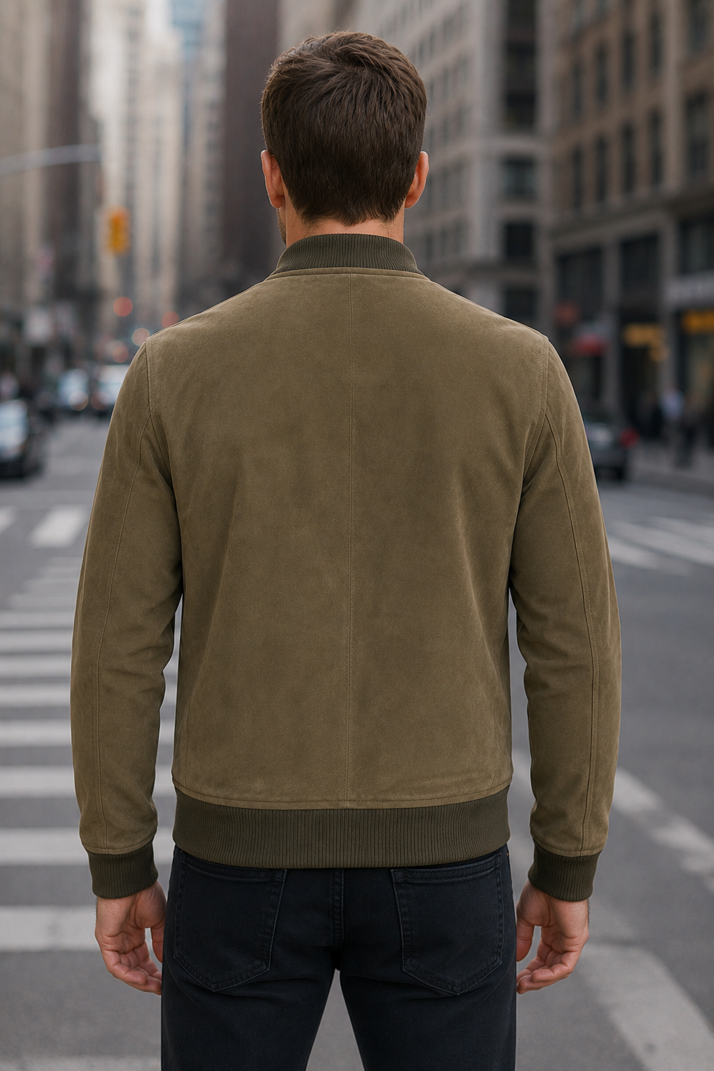 Sable Crest Brown Leather Jacket