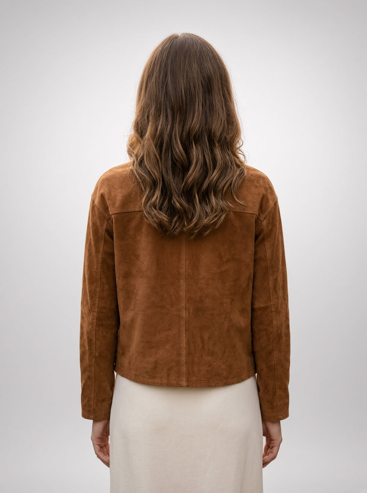 Savanna Sun Short Brown Jacket For Women