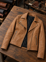 Women's Brown Leather Jacket