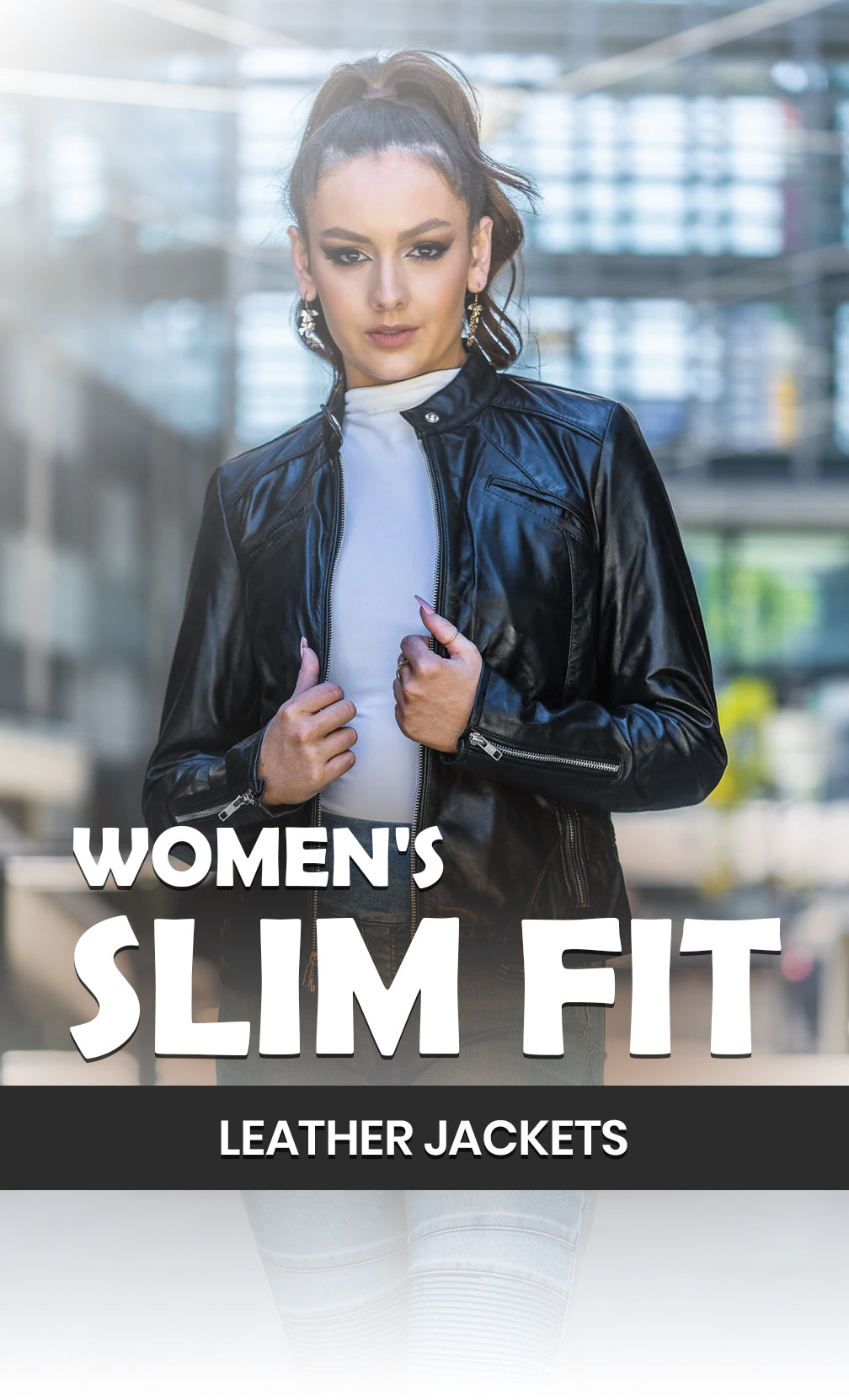 Women's Slimfit Leather Jackets