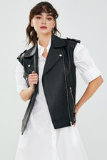 Black Cuba Vest For Woman