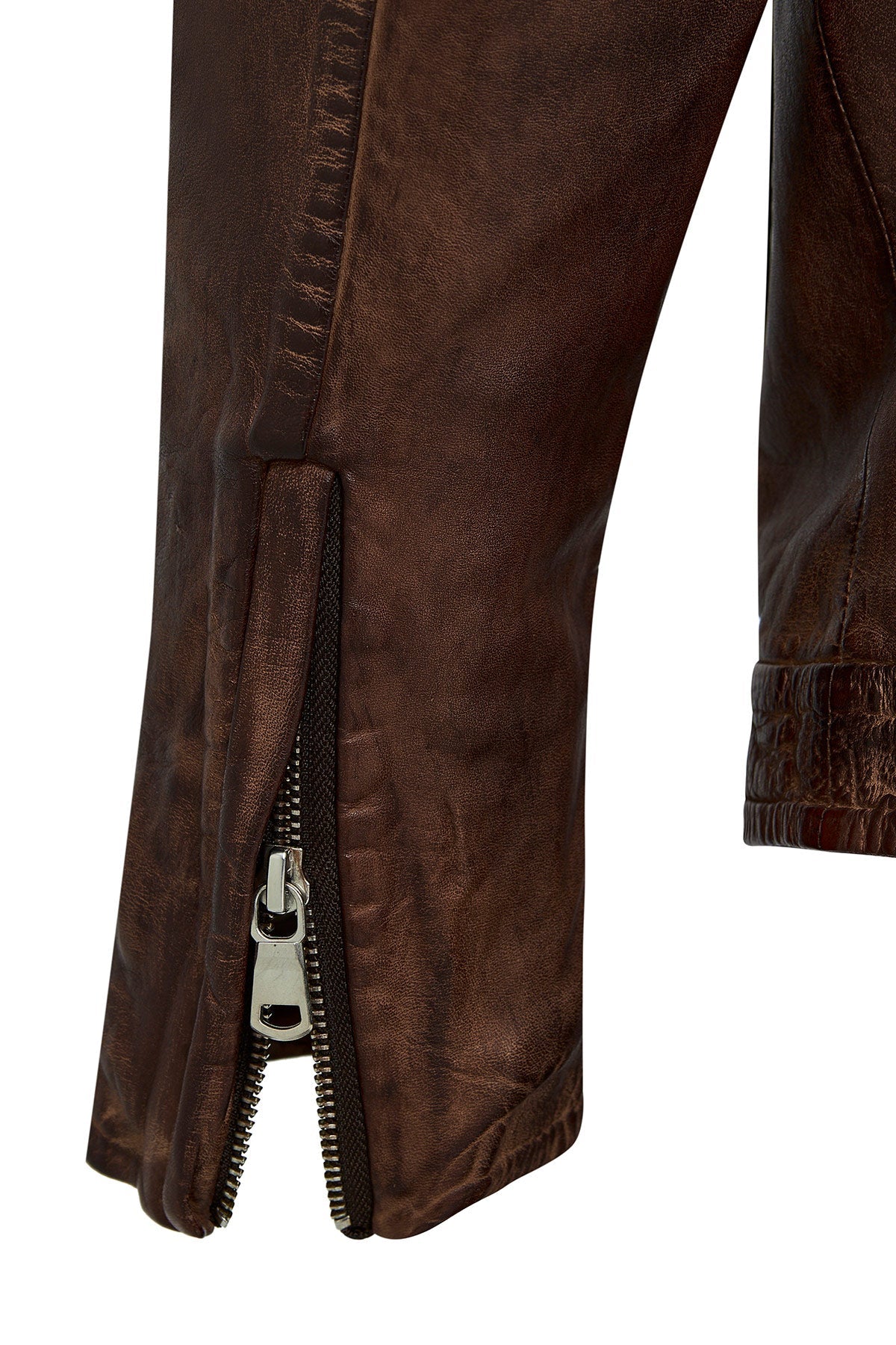 Immobile Sport Men’s Brown Leather Jacket