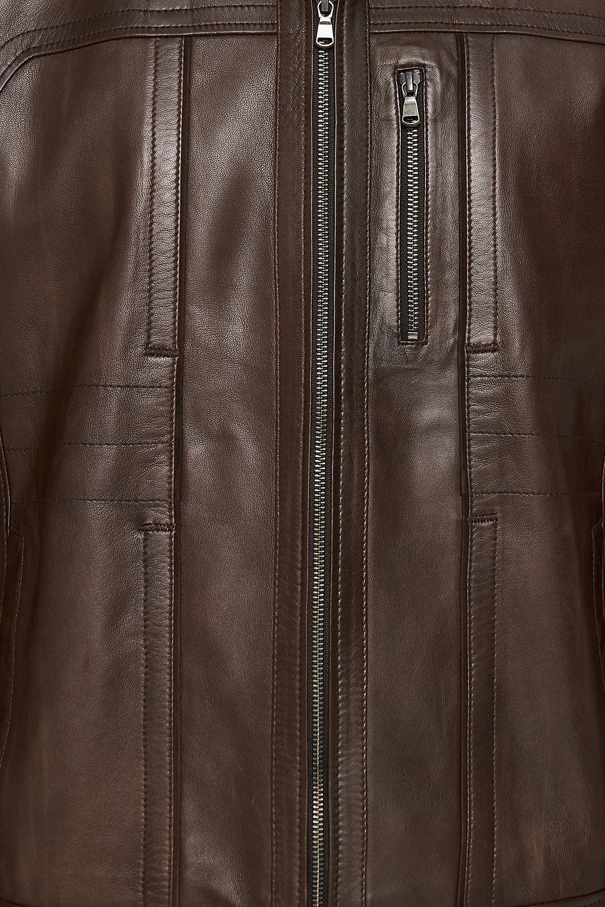 Burno Brown Men’s Leather Jacket