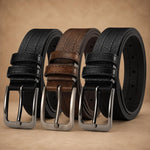 3 Pack Men’s Belt Set — Great value set for everyday