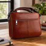 Genuine Leather Men’s Messenger Bag
