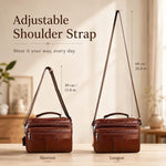 Genuine Leather Men’s Messenger Bag