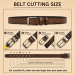 3 Pack Men’s Belt Set — Great value set for everyday